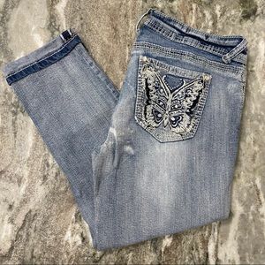 Bongo Cropped Jeans Size 13